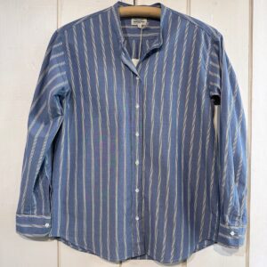 Hartford : Chemise Cristal bleu à rayures