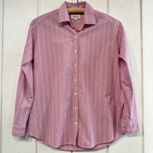 Hartford : Chemise Cinéma rose à rayures