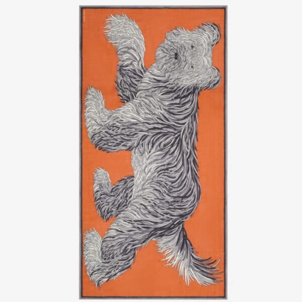 Inouï Éditions : Écharpe 100 Freddy Orange
