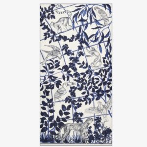 Inouï Éditions : Écharpe 100 Paradisio bleu
