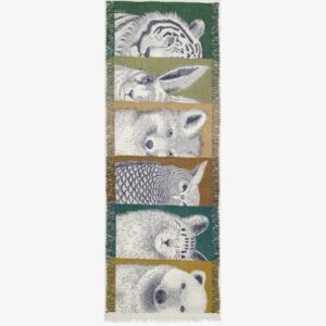 Inouï Éditions : Écharpe 70 Frères Vert