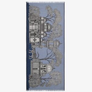 Inouï Éditions : Écharpe 80 Mirage Bleu