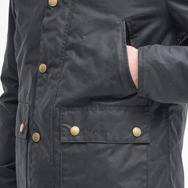 BARBOUR : Veste Reelin wax sage – Image 2