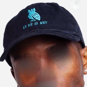 OLOW : Casquette La Vie La Nuit marine