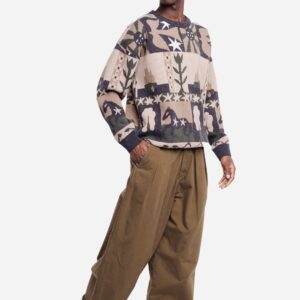 OLOW : Pull Brundy Jacquard