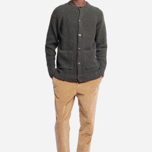 OLOW : Gilet Tricot vert forêt