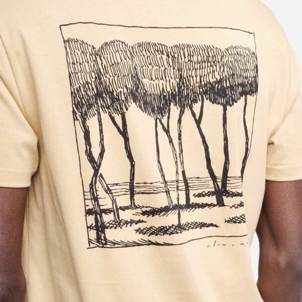 OLOW : T-Shirt Voyageurs Immobiles sable – Image 2