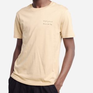 OLOW : T-Shirt Voyageurs Immobiles sable