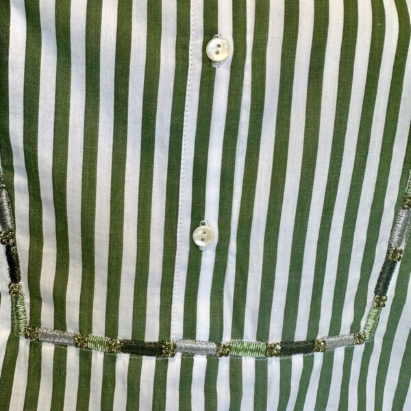 Bella Jones : Blouse Moussaka vert – Image 2