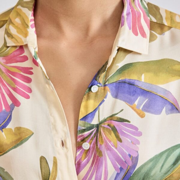 Hartford : Chemise Charlot Imprimé Floral – Image 2