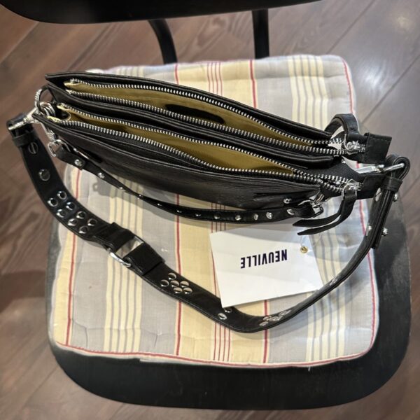 NEUVILLE : Sac Rock Mama Bubble noir – Image 2