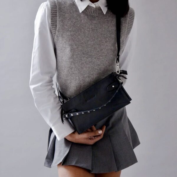 NEUVILLE : Sac Rock Mama Noir – Image 2