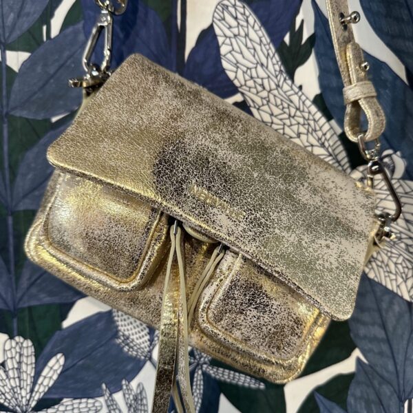 NEUVILLE : Sac Mini Max Sunset Gold – Image 3