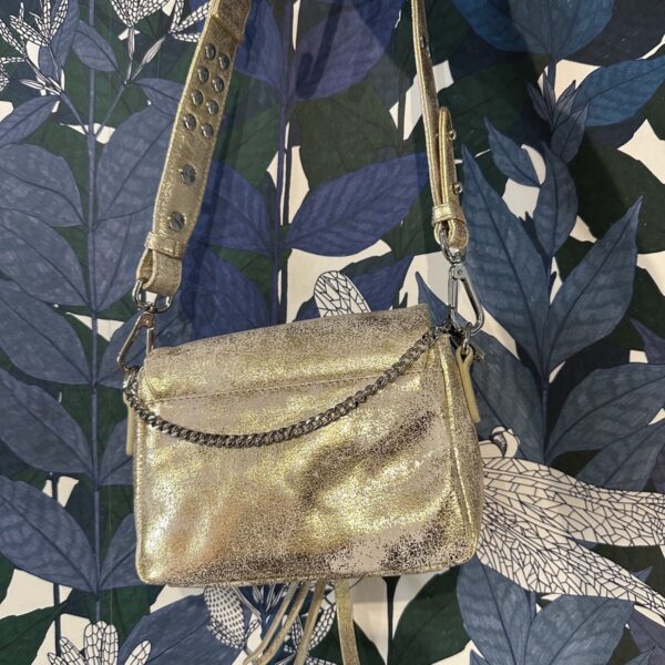 NEUVILLE : Sac Mini Max Sunset Gold – Image 4