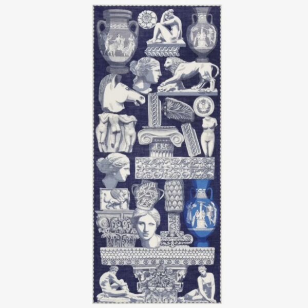 Inouï Éditions : Écharpe 80 Archives Bleu Marine
