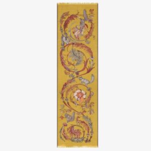 Inouï Éditions : Écharpe 55 Rococo Safran