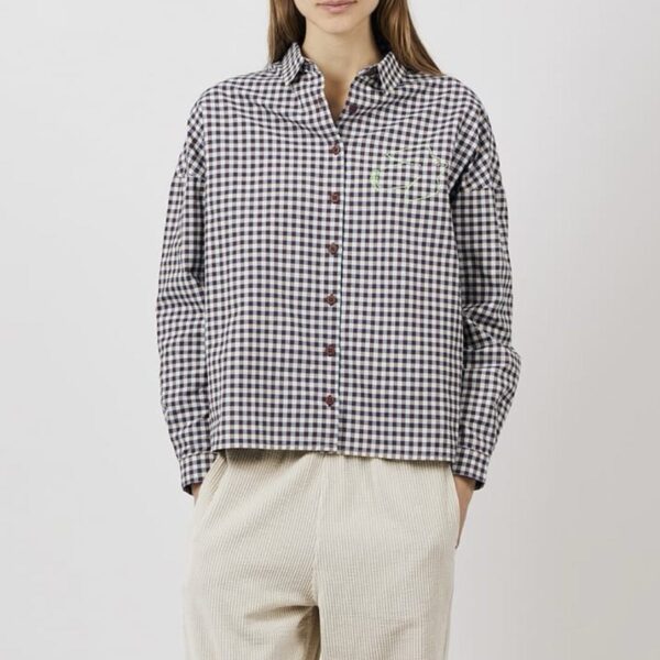ARSÈNE ET LES PIPELETTES : Chemise Gastonette Vichy Gots – Image 2