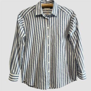 Hartford : Chemise Cinéma rayure blanc bleu