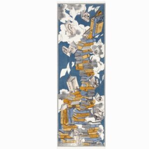 Inouï Éditions : Écharpe 70 Éditions Bleu Marine