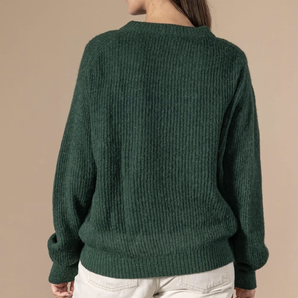 ANONYM APPAREL : Pull Alpaga Lee Impérial – Image 3