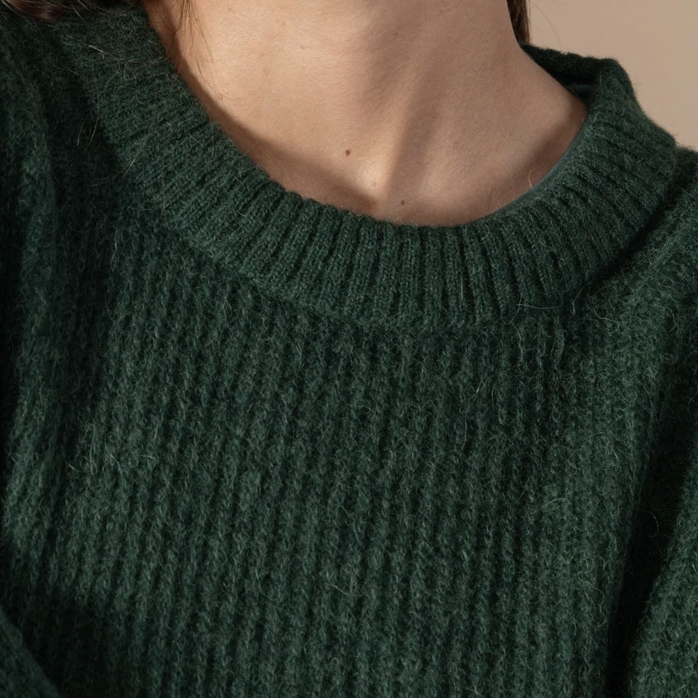 ANONYM APPAREL : Pull Alpaga Lee Impérial – Image 2