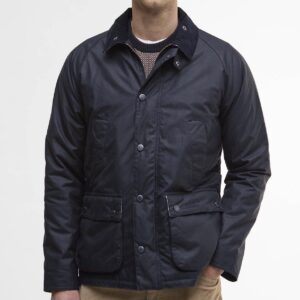 BARBOUR : Veste Ambleside waxed navy