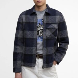 BARBOUR INTERNATIONAL : Blouson Hailwood Tartan Fleece