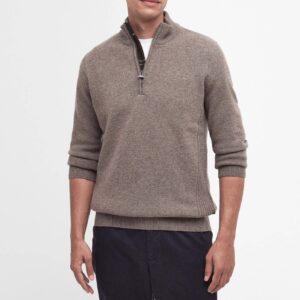 BARBOUR : Pull Holden half zip jumper