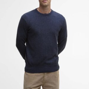 BARBOUR : Pull Waterbury navy