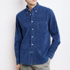 Hartford : Chemise Pitt en velours Côtelé